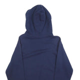 Mens Navy Blue Cotton Blend Hoodie S Herman Athletics Pullover Hooded Sweatshirt