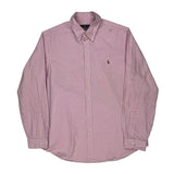Ralph Lauren Checked Shirt - XL Pink Cotton
