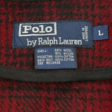 Polo By Ralph Lauren Checked Vest - Large Black Cotton