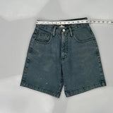 Guess Denim Shorts - 27W UK 8 Grey Cotton