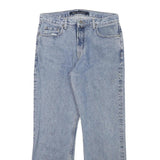 NAUTICA Mens Regular Fit Blue Denim Light Wash Jeans W30 L28 Casual Zip Closure