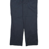 DICKIES Mens Regular Blue Cotton Blend Straight Fit Trousers W34 L31 Workwear