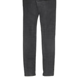 LEVI'S Womens Slim Fit Black Skinny Denim Jeans Cotton Blend W24 L29 Zip