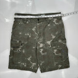 Carhartt Camo Cargo Shorts - 34W 11L Camo Cotton