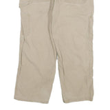 CARHARTT Mens Jeans Beige Relaxed Straight Denim W32 L25 Utility Workwear