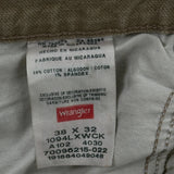 Wrangler Carpenter Trousers - 37W 32L Beige Cotton
