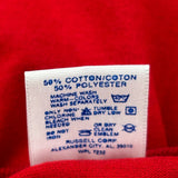 USo Fun Run Jerzees Single Stitch T-Shirt - Large Red Cotton Blend