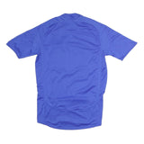 ADIDAS Mens Blue Chelsea Football Club S Short Sleeve Round Neck Football Shirt
