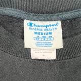 Reverse Weave Champion Sweatshirt - Medium Black Cotton Blend