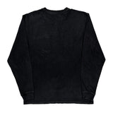 Carhartt Long Sleeve T-Shirt - Medium Black Cotton