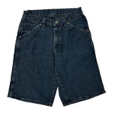Lee Denim Shorts - 29W 10L Dark Wash Denim