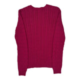 Ralph Lauren Sport Sweater - Large Pink Cotton