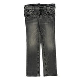 Age 5 True Religion Contrast Stitch Jeans - XS Gray Denim