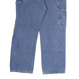 DICKIES Mens Relaxed Blue Denim Jeans W38 L30 Workwear Carpenter Pocket Zip