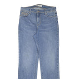 LEVI'S 512 Womens Slim Jeans Blue Denim W30 L31 Classic Cotton Blend Zip