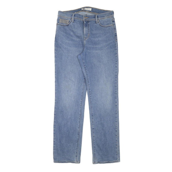 LEVI'S 512 Womens Slim Jeans Blue Denim W30 L31 Classic Cotton Blend Zip