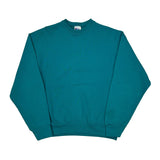 Pro Player Sweatshirt - Large Green Cotton Blend