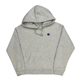 Reverse Weave Champion Hoodie - Medium Grey Cotton