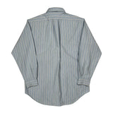 Ralph Lauren Striped Shirt - Medium Blue Cotton