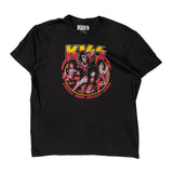 Kiss Band T-Shirt - XL Black Cotton
