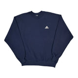 Bootleg 90S Blank Hanes Sweatshirt - 2XL Navy Cotton Blend