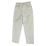 Levis Jeans - 26W UK 8 White Cotton