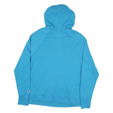 CHAMPION Mens Blue Pullover Hoodie XL Cotton Blend Casual Sweatshirt