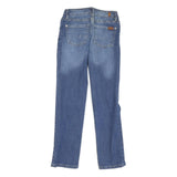 SEVEN Mens Regular Fit Blue Denim Jeans W24 L26 Zip Pockets Comfortable Casual