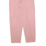 ACKERMANN Womens Pink Regular Fit Straight Denim Jeans Cotton W30 L32 Casual