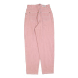 ACKERMANN Womens Pink Regular Fit Straight Denim Jeans Cotton W30 L32 Casual