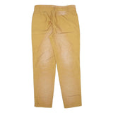 Mens Cotton Blend Regular Fit Straight Leg Trousers W36 L33 Route 66 Patchwork