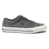 CONVERSE One Star Womens Low Top Trainers Canvas UK 7.5 Grey Casual Footwear