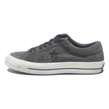 CONVERSE One Star Womens Low Top Trainers Canvas UK 7.5 Grey Casual Footwear