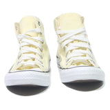 CONVERSE High Top Womens Trainers Yellow Canvas UK 5 Classic Lace-Up Casual