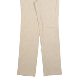 WRANGLER Mens Regular Fit Beige Cotton Jeans Zip W31 L34 Classic Casual Style