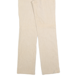 WRANGLER Mens Regular Fit Beige Cotton Jeans Zip W31 L34 Classic Casual Style