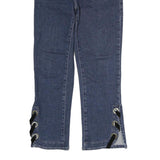 TRUSCARDI JEANS Womens Jeans Blue Regular Bootcut Denim Medium W28 L24 Eyelet