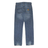 CARHARTT Mens Jeans Blue Regular Straight Denim Medium W31 L34 Workwear