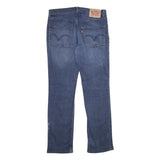 LEVI'S 511 Mens Slim Jeans Blue Denim W34 L32 Classic Cotton Blend Zip