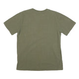 NIKE Mens Green Olive Nike Air Graphic T-Shirt L Short Sleeve Crew Neck Casual