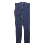 LEVI'S 721 Womens Jeans Blue Slim Skinny Denim Medium W29 L28 Stretch Zip Fly