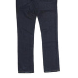 LEVI'S 521 Womens Jeans Blue Regular Slim Denim Dark W32 L32 Stylish Durable