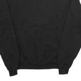 CHAMPION Mens Black National Sport School Crew Neck M Cotton Blend Sweatshirt