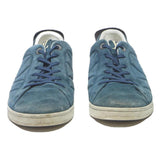 LOUIS VUITTON Mens Low Top Trainers Blue & Brown Synthetic UK 8.5 Premium Casual