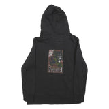 Womens Black Army West Point Football Hoodie M Cotton Blend Hooded Sweatshirt