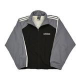 Adidas Jacket - Large Black Polyester