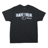 Mens Black Kevin Harvick Graphic T-Shirt L Short Sleeve Crew Neck Racing