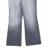 TOMMY HILFIGER Womens Jeans Blue Regular Wide-Leg Denim Rinse W32 L30 Casual