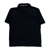 Kappa Polo Shirt - Medium Black Cotton