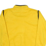 MTA PRO Mens Yellow Zip Jacket XL Polyester Plain Comfort Casual Outerwear